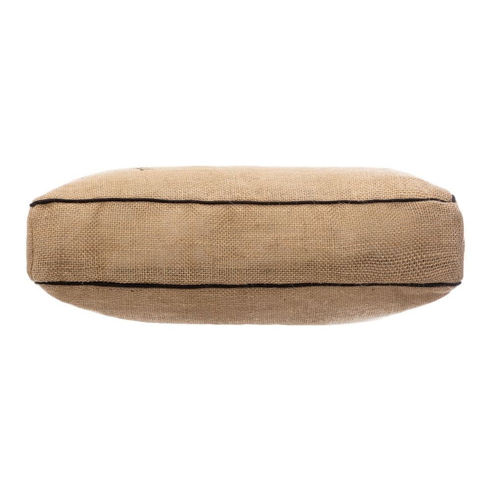 Coussin de sol jute 40x40cm — vue 3