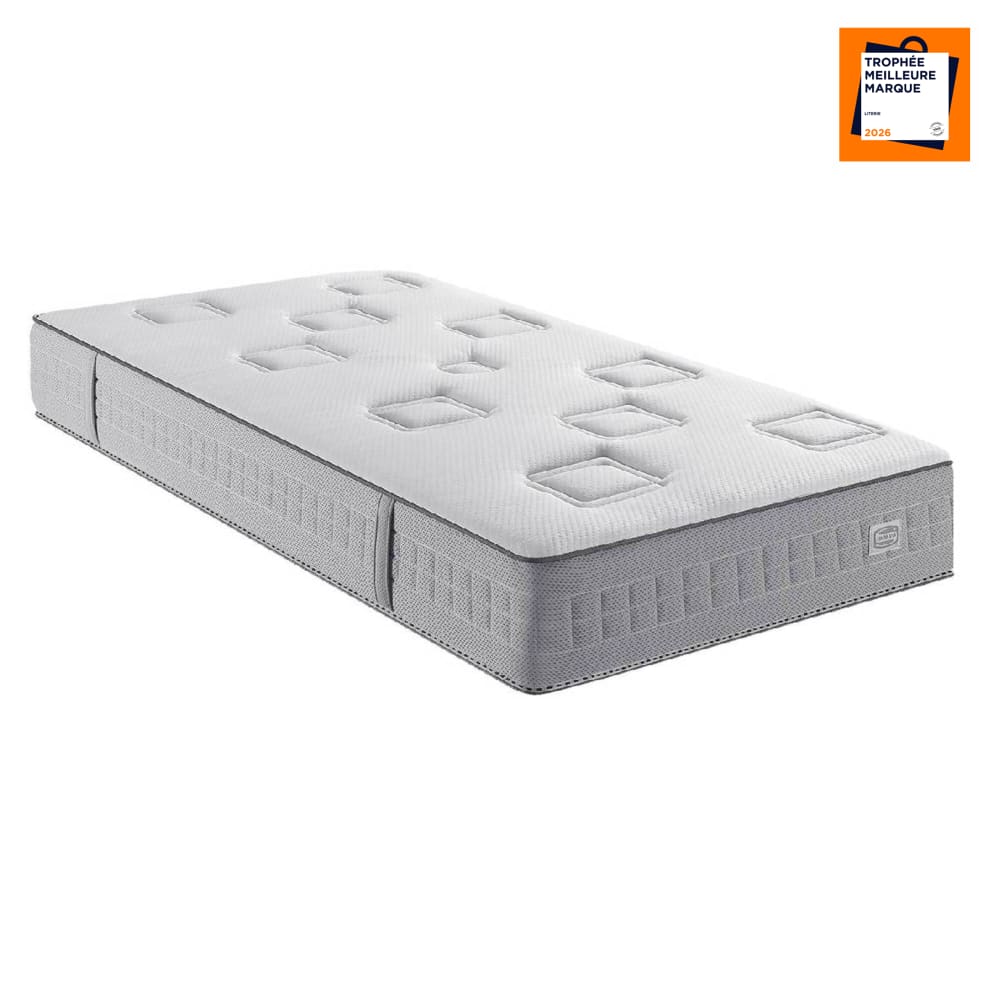 Matelas 90x200, ressort ensachés, très ferme, h24 - Maisons du Monde