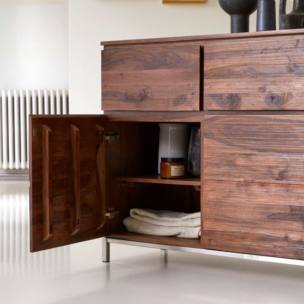 Anrichte aus massivem Palisanderholz 100 cm - Maisons Du Monde