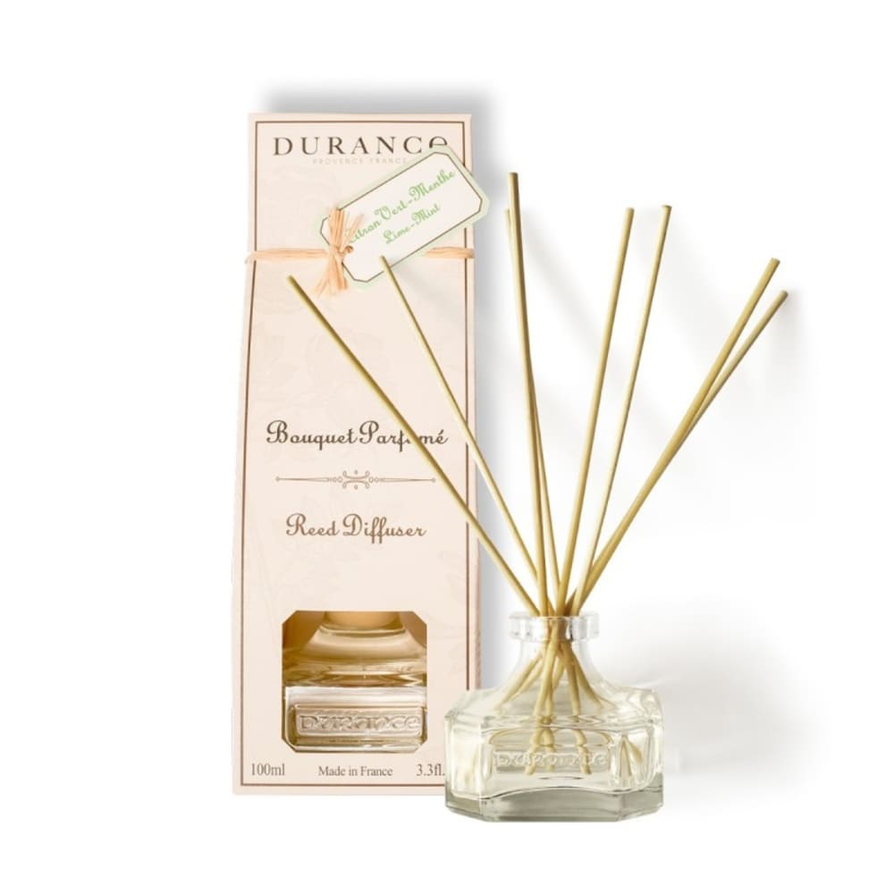 Durance Diffuseur de parfum citron vert menthe Transparent Verre