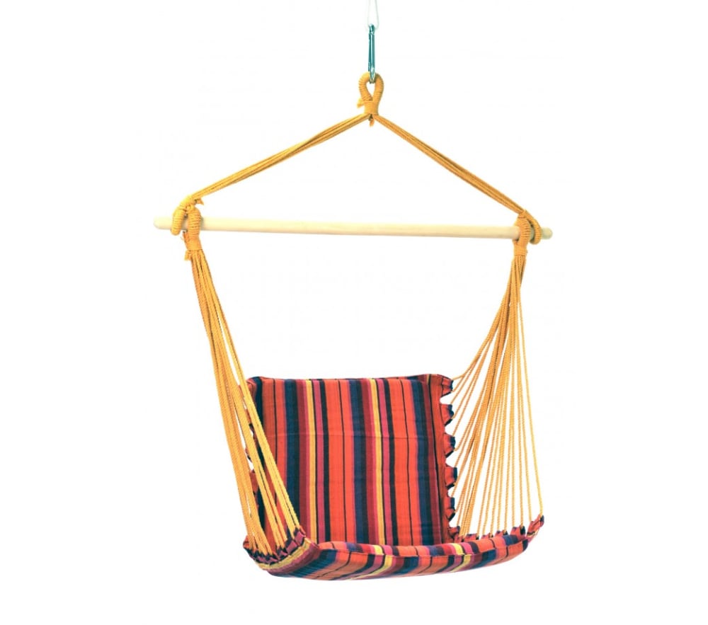 Chaise hamac suspendu en tissu vulcano