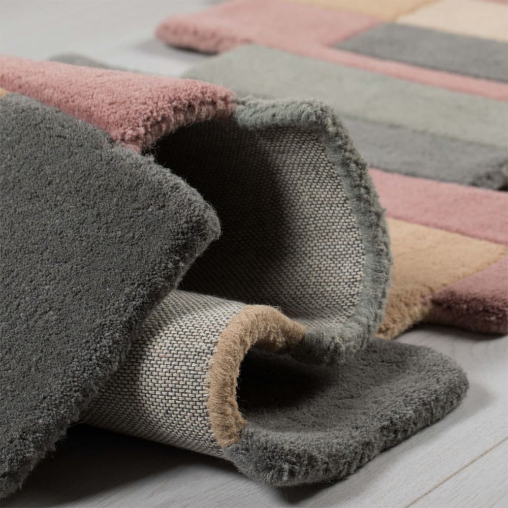 Tapis en laine couleurs pastels 150x240cm — vue 4