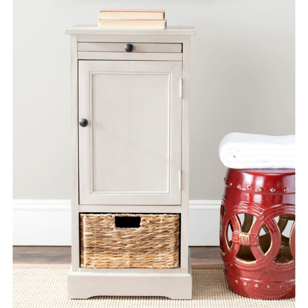 Meubles de rangement en bois de pin, gris vintage - Maisons du Monde