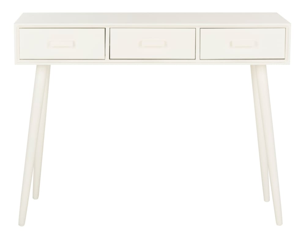 Consoles en pin/mdf, blanc Consoles en pin/mdf, blanc