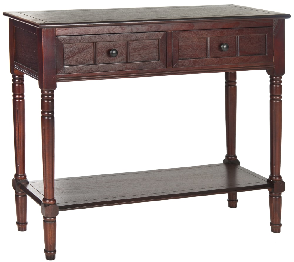 Consoles en pin/mdf, cerise foncé Consoles en pin/mdf, cerise foncé