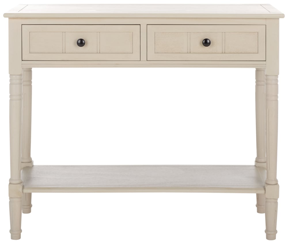 Safavieh Konsolentisch aus Kiefer/Mdf, Vintage-Grau style modern Grau Holz