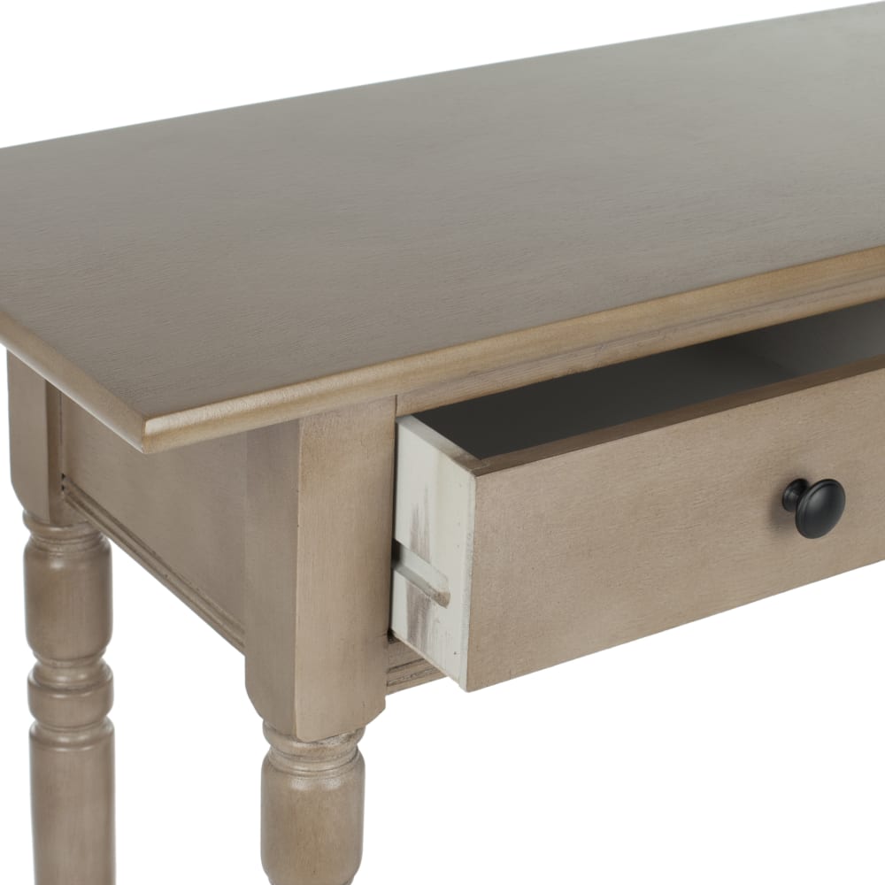 Konsolentisch aus Kiefer/Mdf, Vintage-Grau - Maisons Du Monde