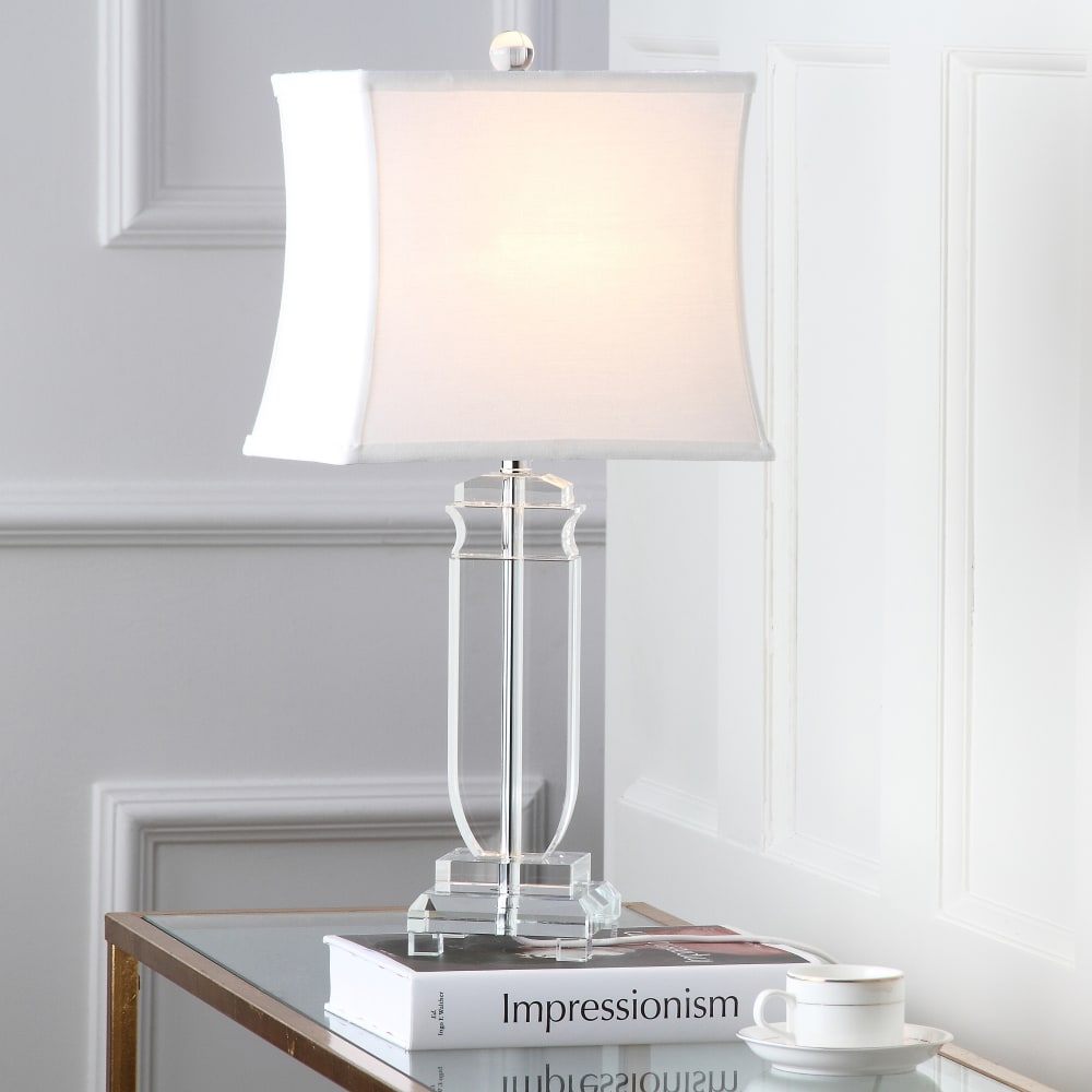 Ensemble de 2 lampes de table en polyester, transparent - Maisons du Monde