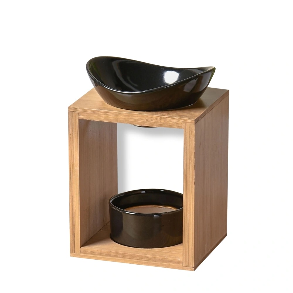 Bruciatore di profumo in bambù e ceramica - Zen'Arôme