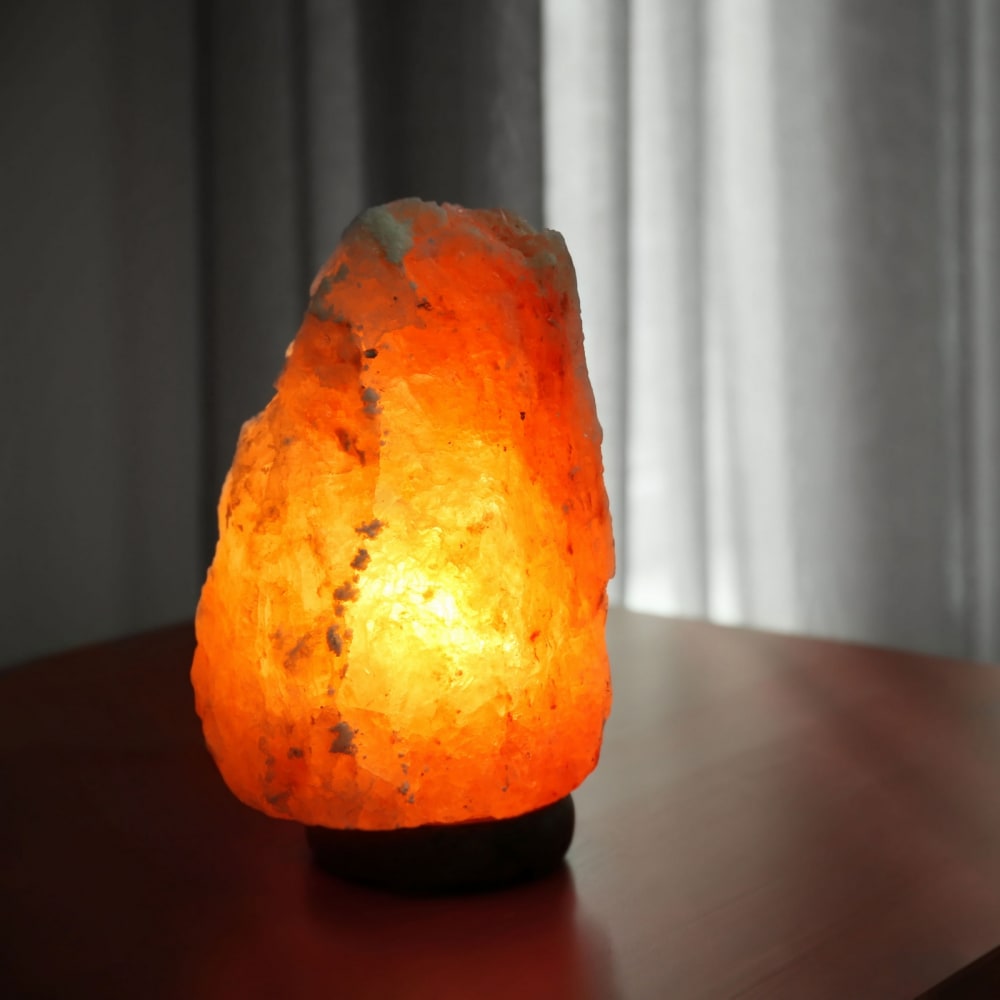 Lampe en cristal de sel d'Himalaya de 4 à 6 kg — vue 3