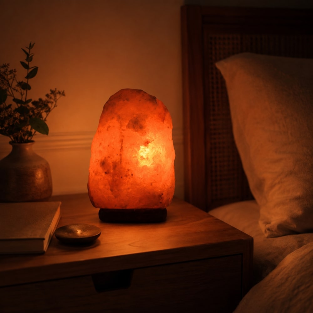 Lampe en cristal de sel d'Himalaya de 4 à 6 kg — vue 4