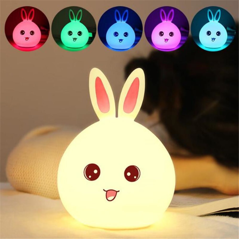 Lampe à poser design rechargeable lapin (Coup de Coeur) - Image 2
