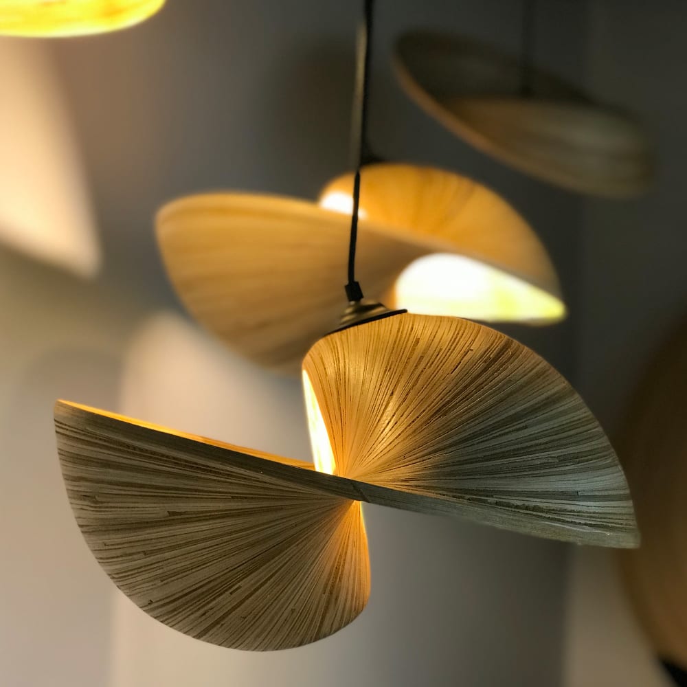 Suspension en bambou D35 — vue 3