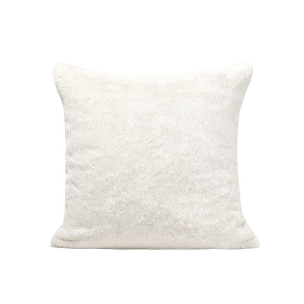 Housse de coussin en polyester naturel 50x50 cm