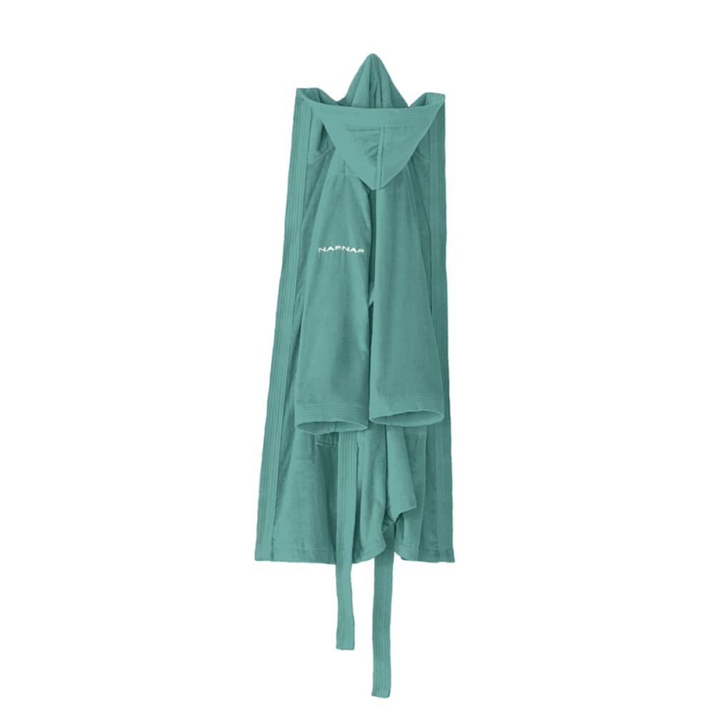 Peignoir mixte - coton 380 g/m2 aigue-marine L-XL Peignoir mixte - coton 380 g/m2 aigue-marine L-XL