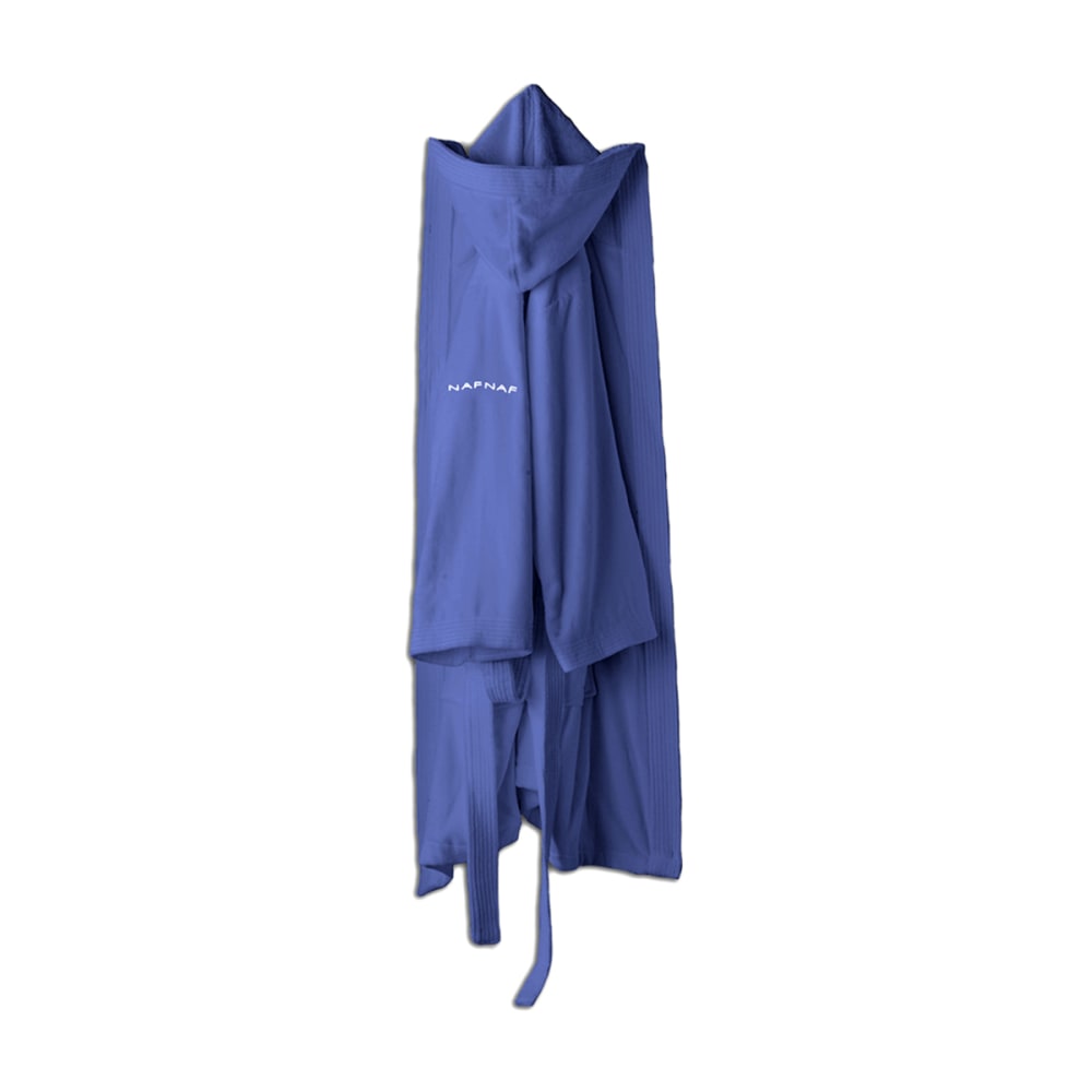 Peignoir mixte - coton 380 g/m2 cobalt L-XL