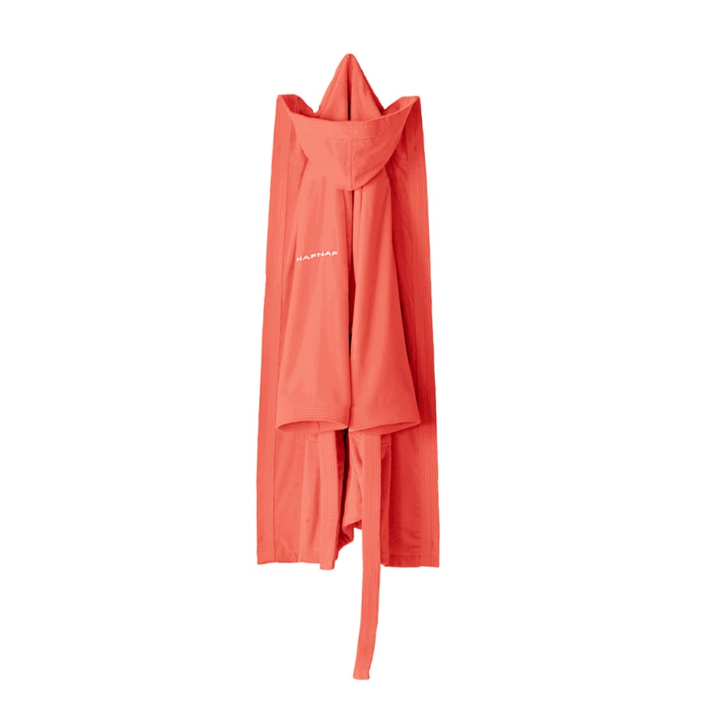 Peignoir mixte - coton 380 g/m2 corail M-L Peignoir mixte - coton 380 g/m2 corail M-L