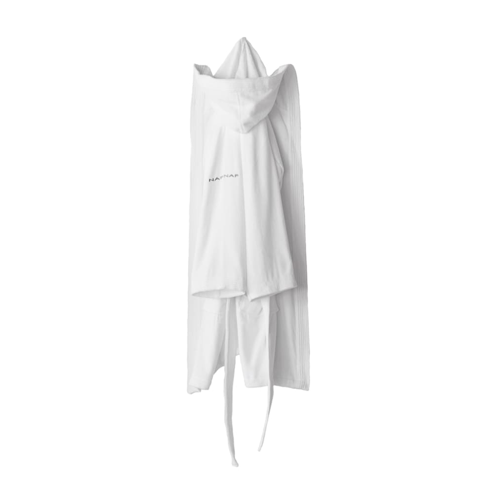 Peignoir mixte - coton 380 g/m2 blanc L-XL Peignoir mixte - coton 380 g/m2 blanc L-XL