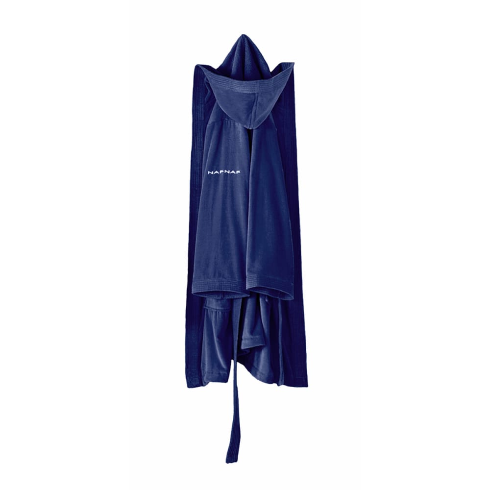Peignoir mixte - coton 380 g/m2 marine S-M Peignoir mixte - coton 380 g/m2 marine S-M