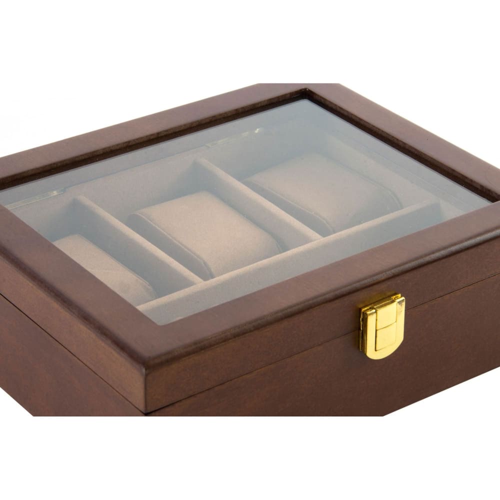 Coffret de rangement pour montres et bagues 21x18cm — vue 4