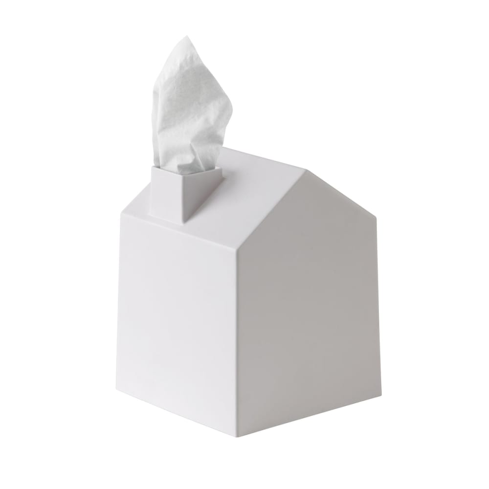 Boîte à mouchoirs carrée, blanc