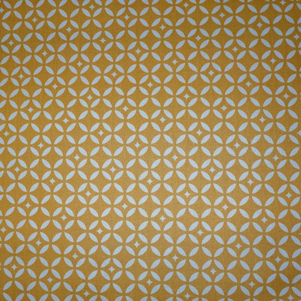 Nappe enduite jaune ovale 160 x 240 cm - Maisons du Monde