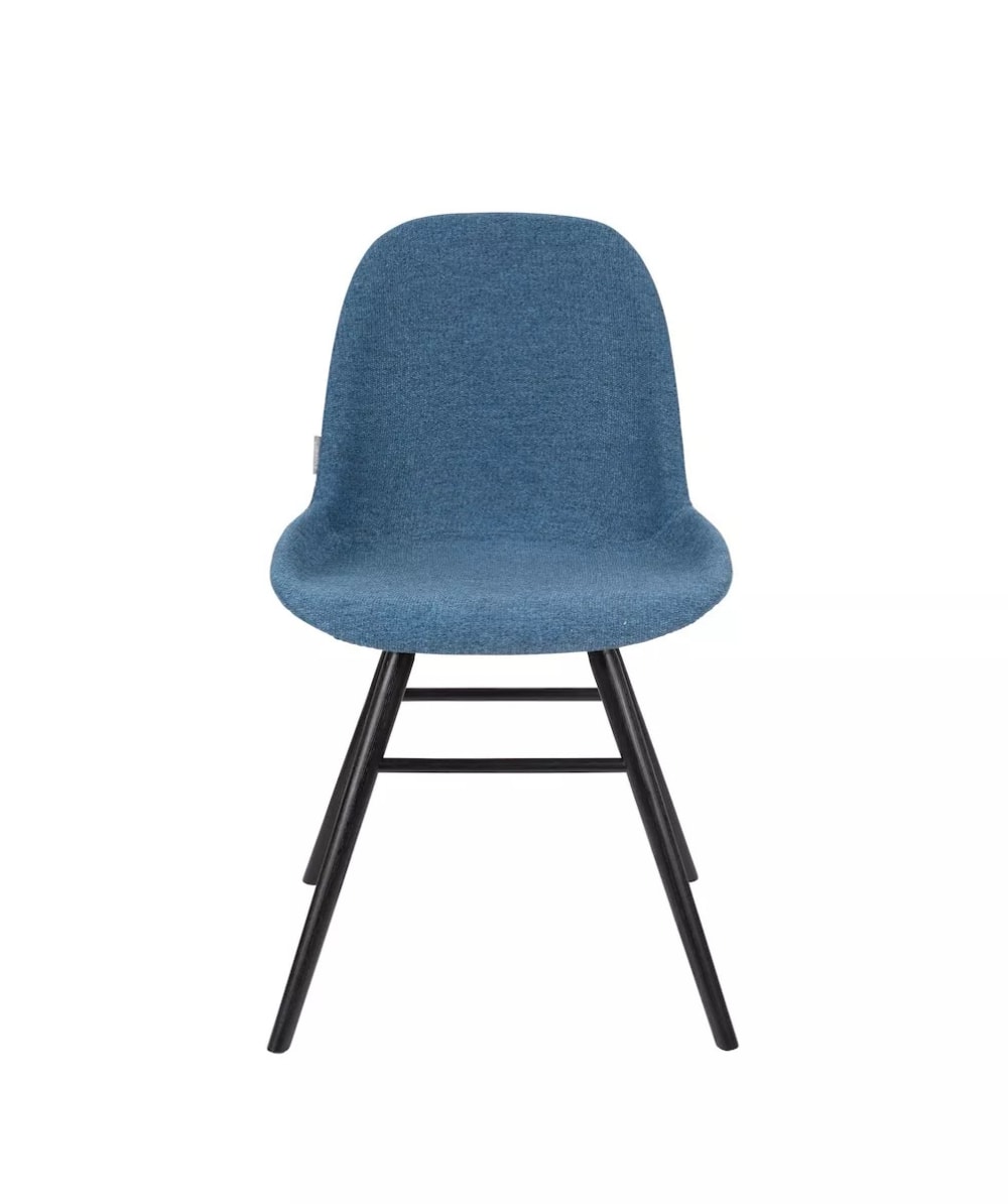 2er Set Designerstühle Stoff von Zuiver - Maisons Du Monde