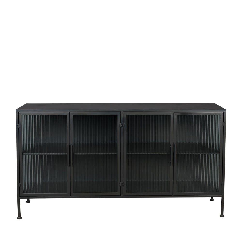 Buffet en métal noir