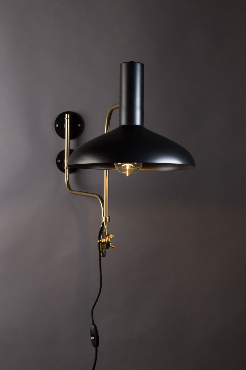 Applique en métal noir - Maisons du Monde