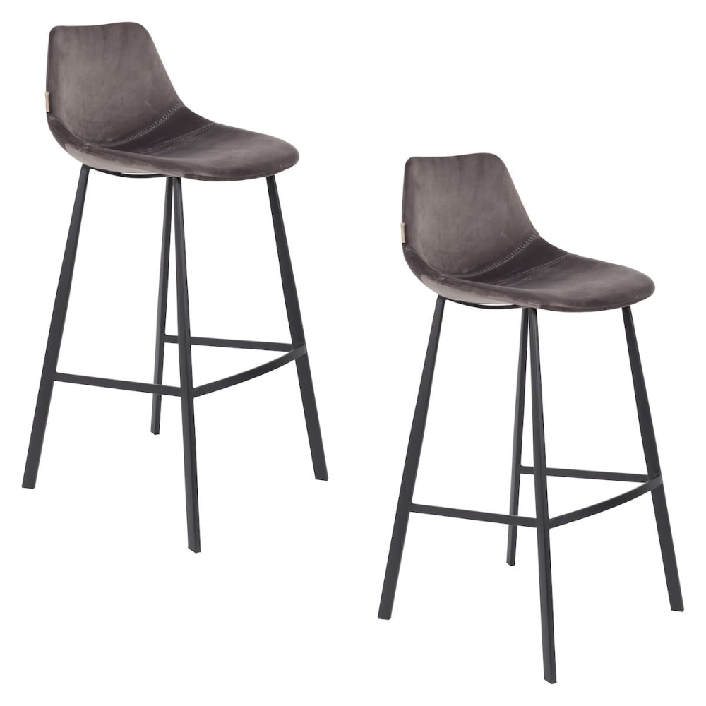 Lot de 2 tabourets de