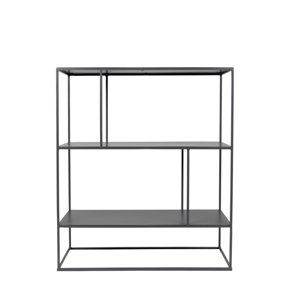 Scaffale in metallo grigio - Modello Contemporaneo - Metallo