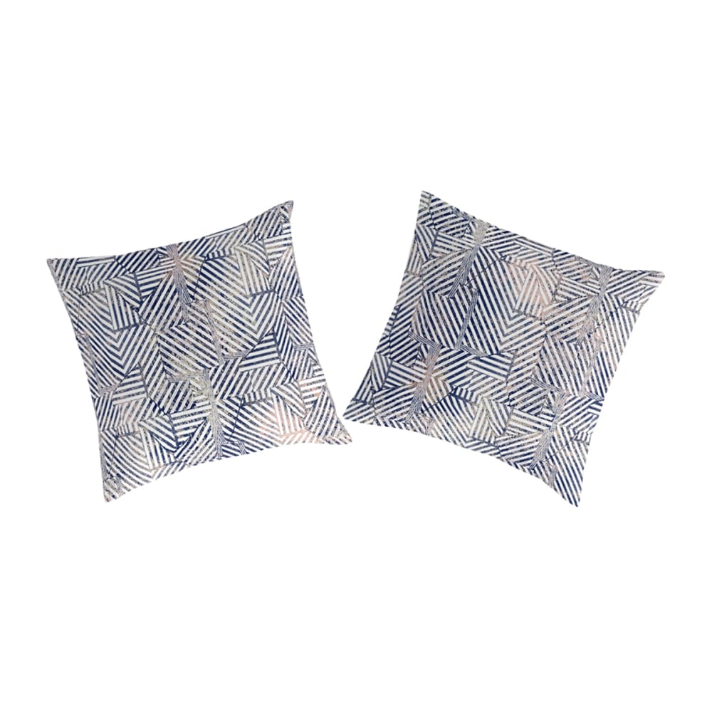Guy Laroche 2er Set Baumwollkissenbezüge; 65x65 cm style modern Blau Öko-Tex Zertifikat Baumwolle