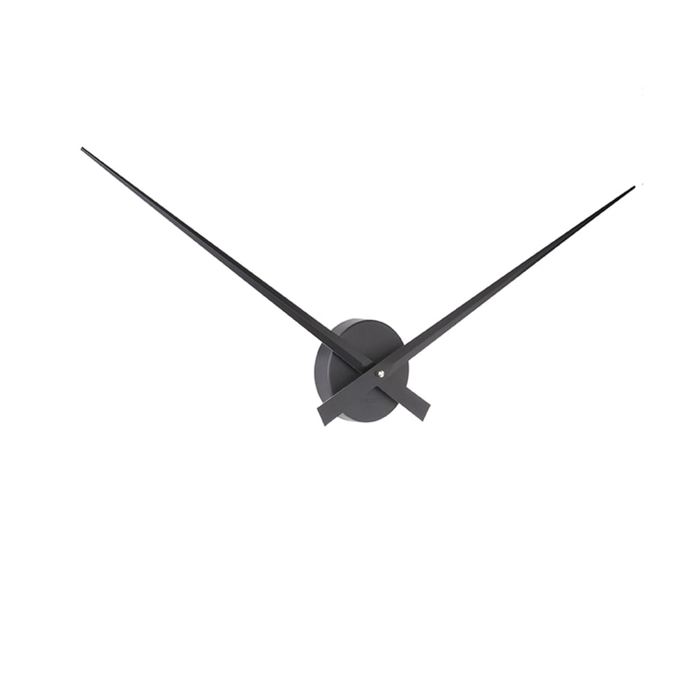 Horloge murale aluminium noir ø77,5cm - Maisons du Monde