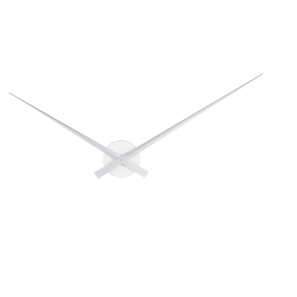Karlsson Horloge murale en aluminium en argent D90 style contemporain Argenté