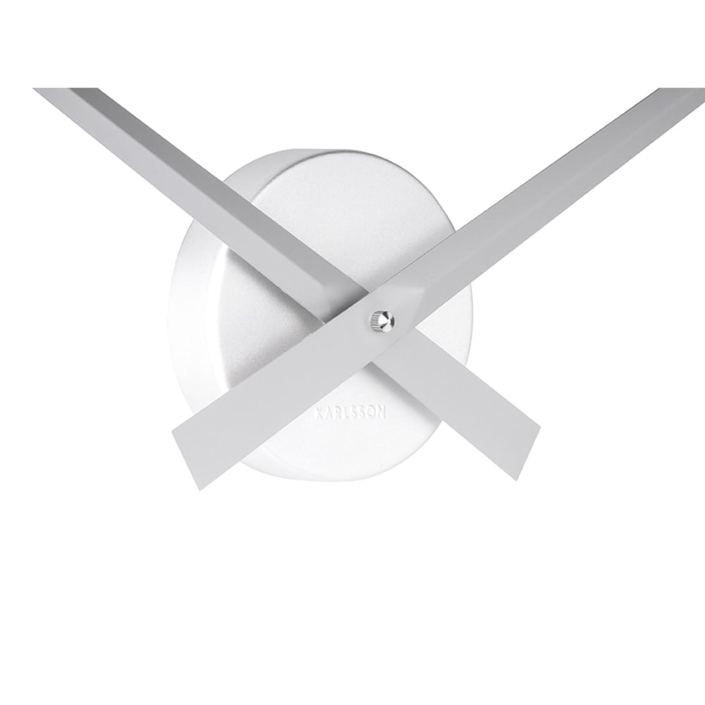 Horloge murale en aluminium en argent D90 - Maisons du Monde