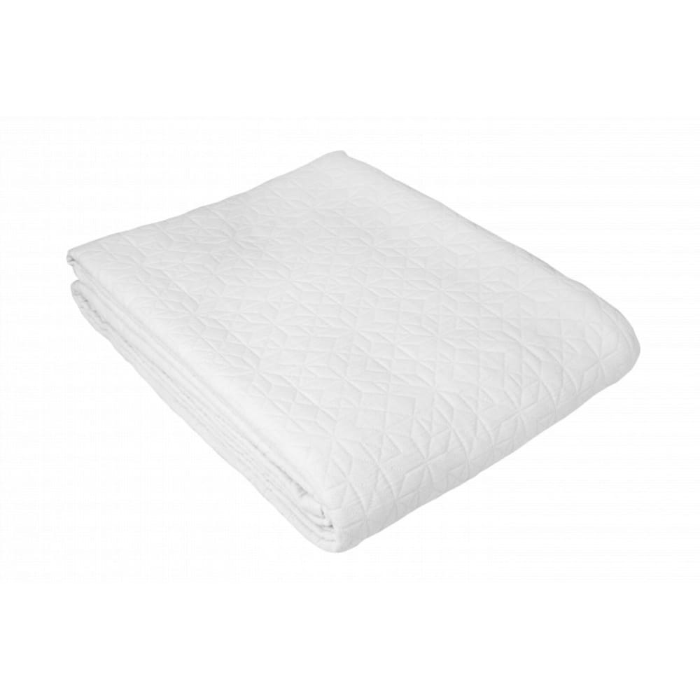 Dessus De Lit en Coton blanc 250x270 cm