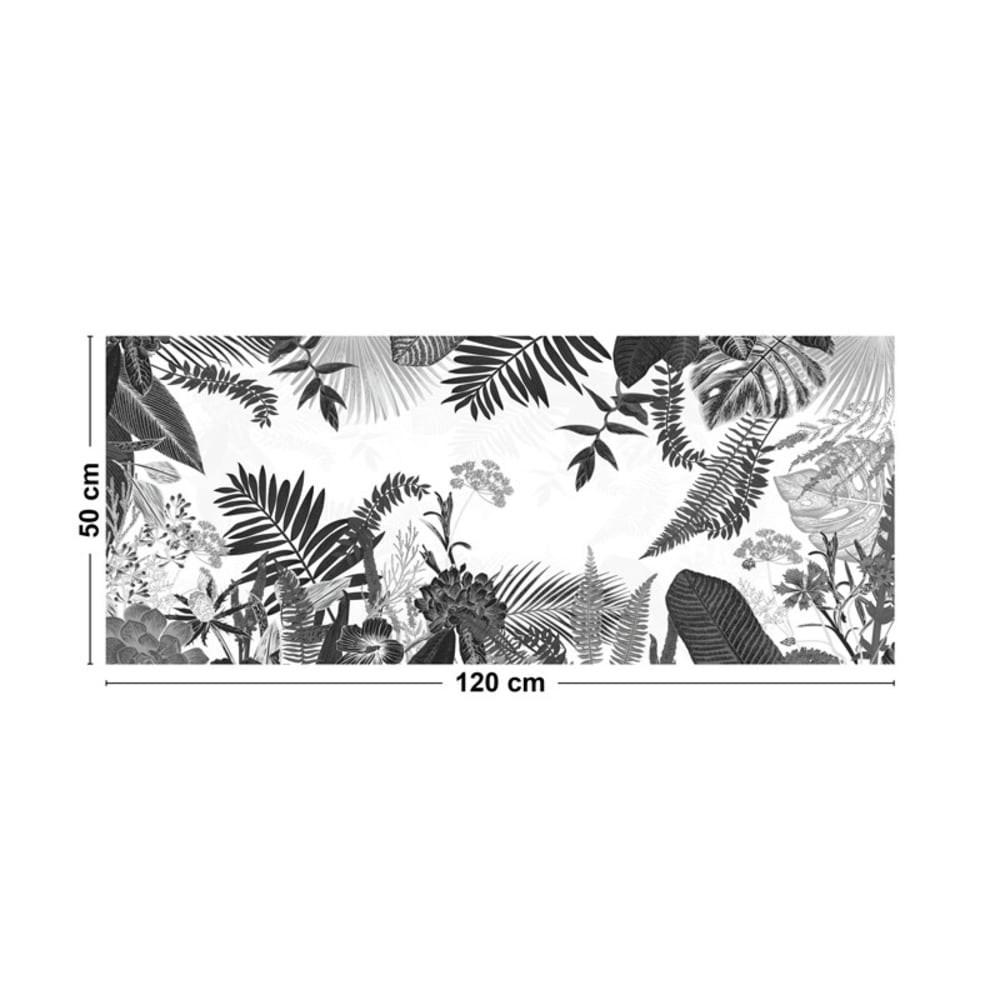 Tapis antidérapant - vinyle - int./ext. - noir - 50x120cm — vue 3
