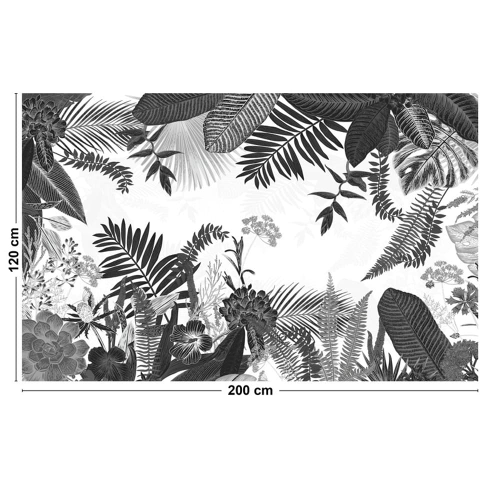 Tapis antidérapant - vinyle - int./ext. - noir - 120x200cm — vue 3