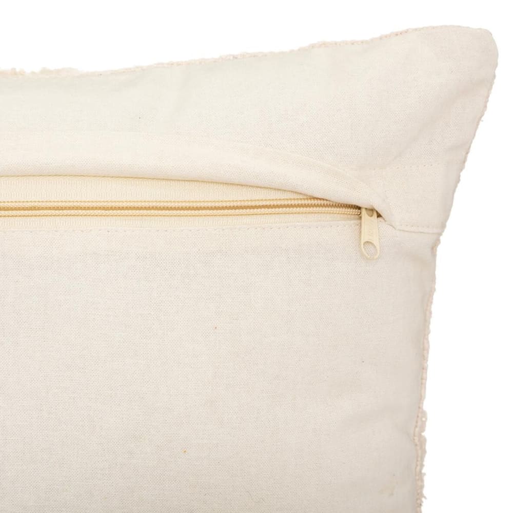 Coussin esprit berbère coton ivoire 40x40 cm - Maisons du Monde