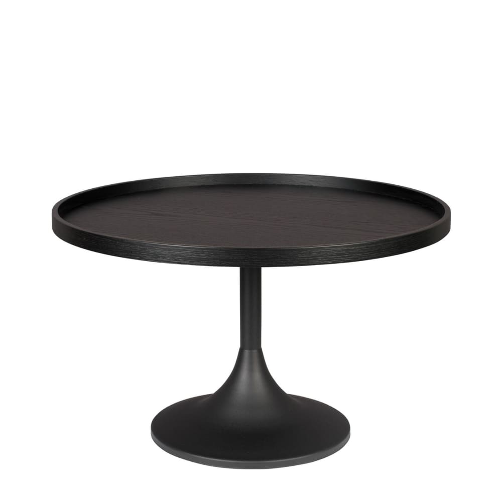 Mesa de centro de madera negra