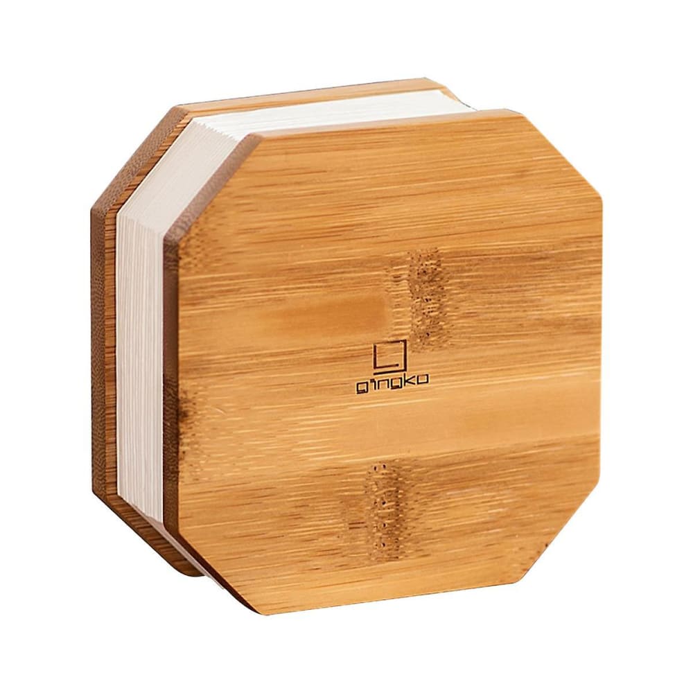 Gingko Lampe accordéon en bambou style contemporain Marron Bois - 0x10x0cm