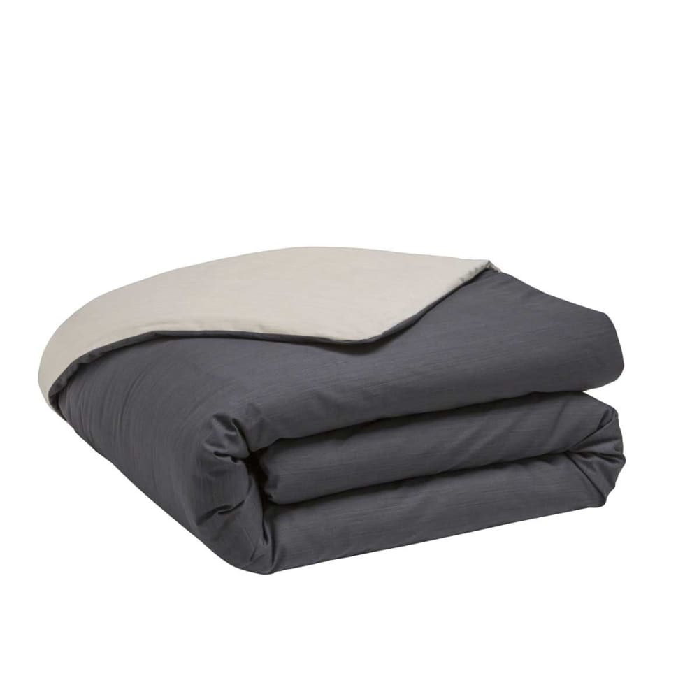 Housse de couette bicolore en bambou bicolore 260 x 240 - Maisons du Monde