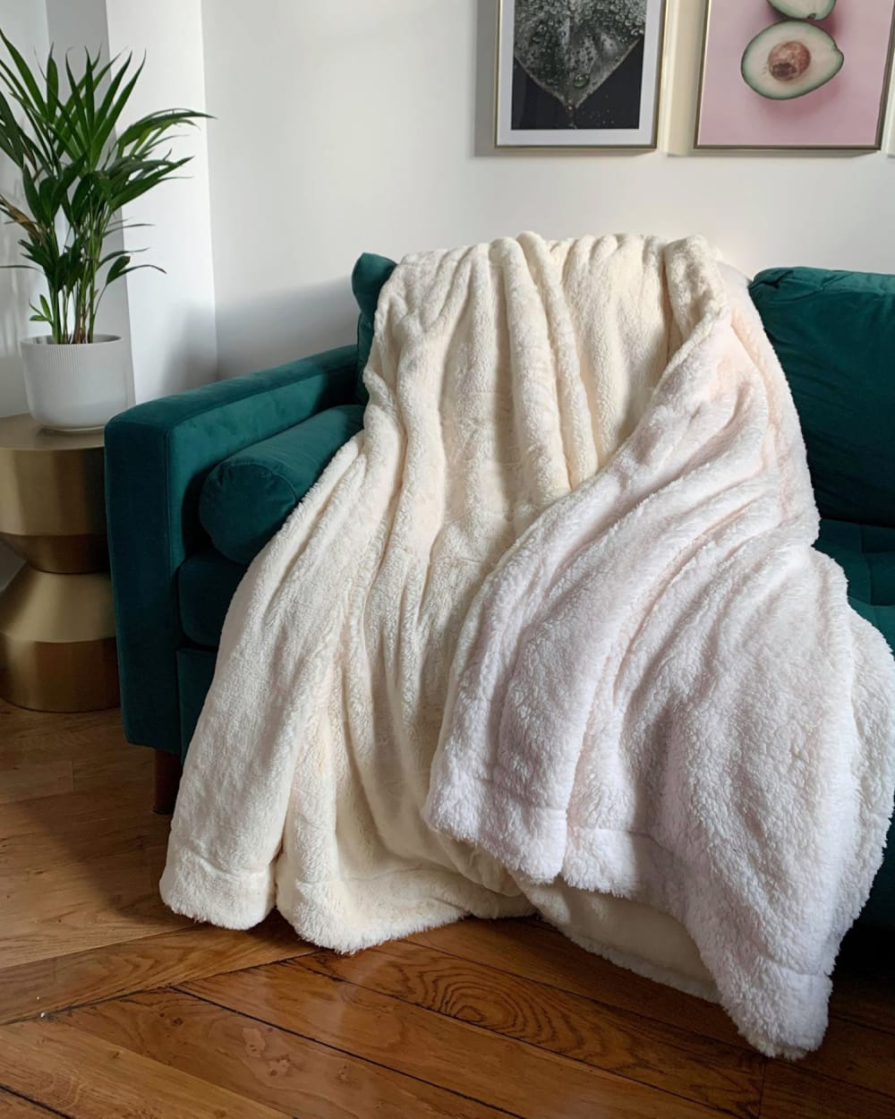 Couverture  ''Lapin'' Cocoon Off white 220x240