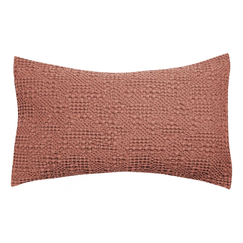 Coussin  en coton blush 40 x 65 cm