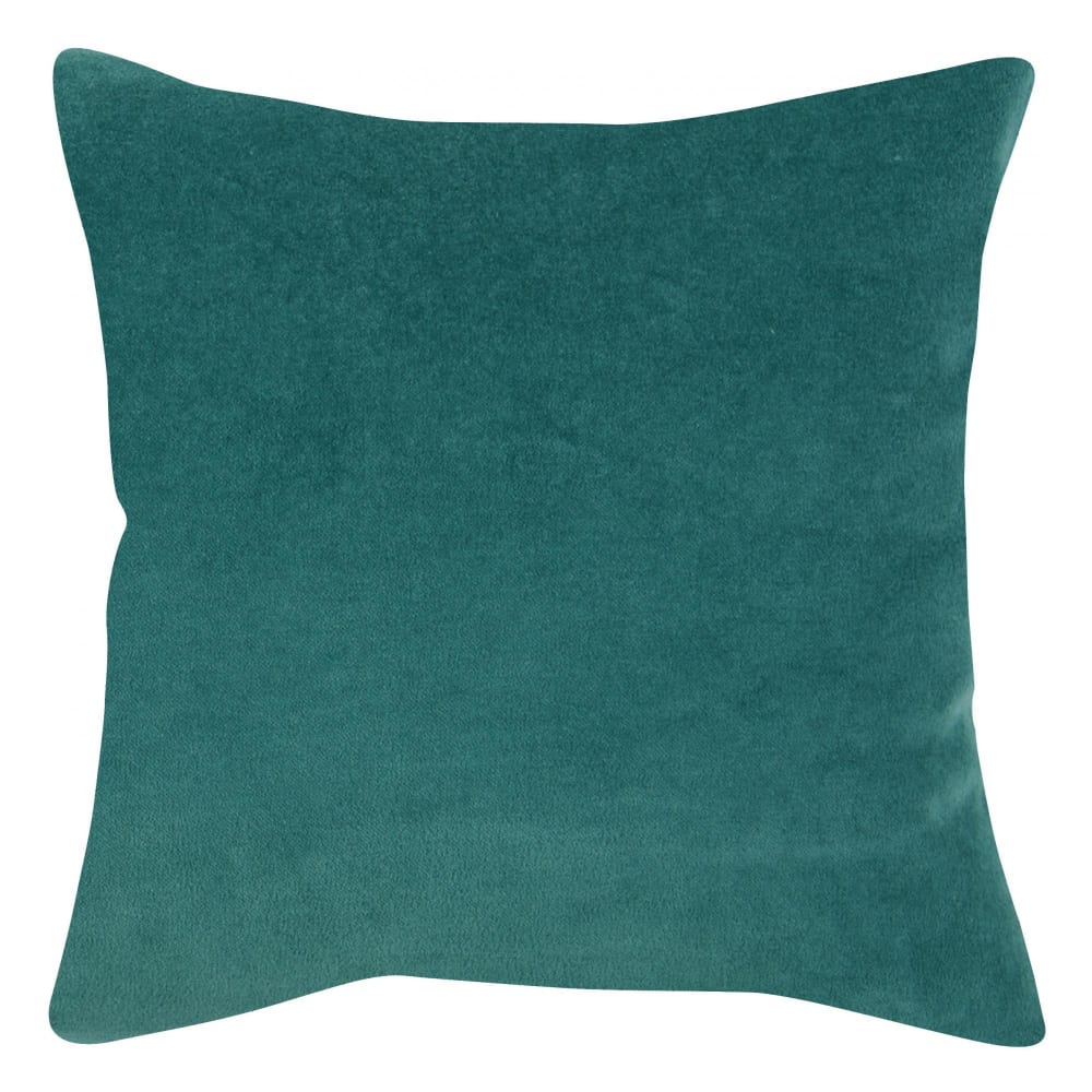 Coussin  en coton vert de gris 45 x 45 cm