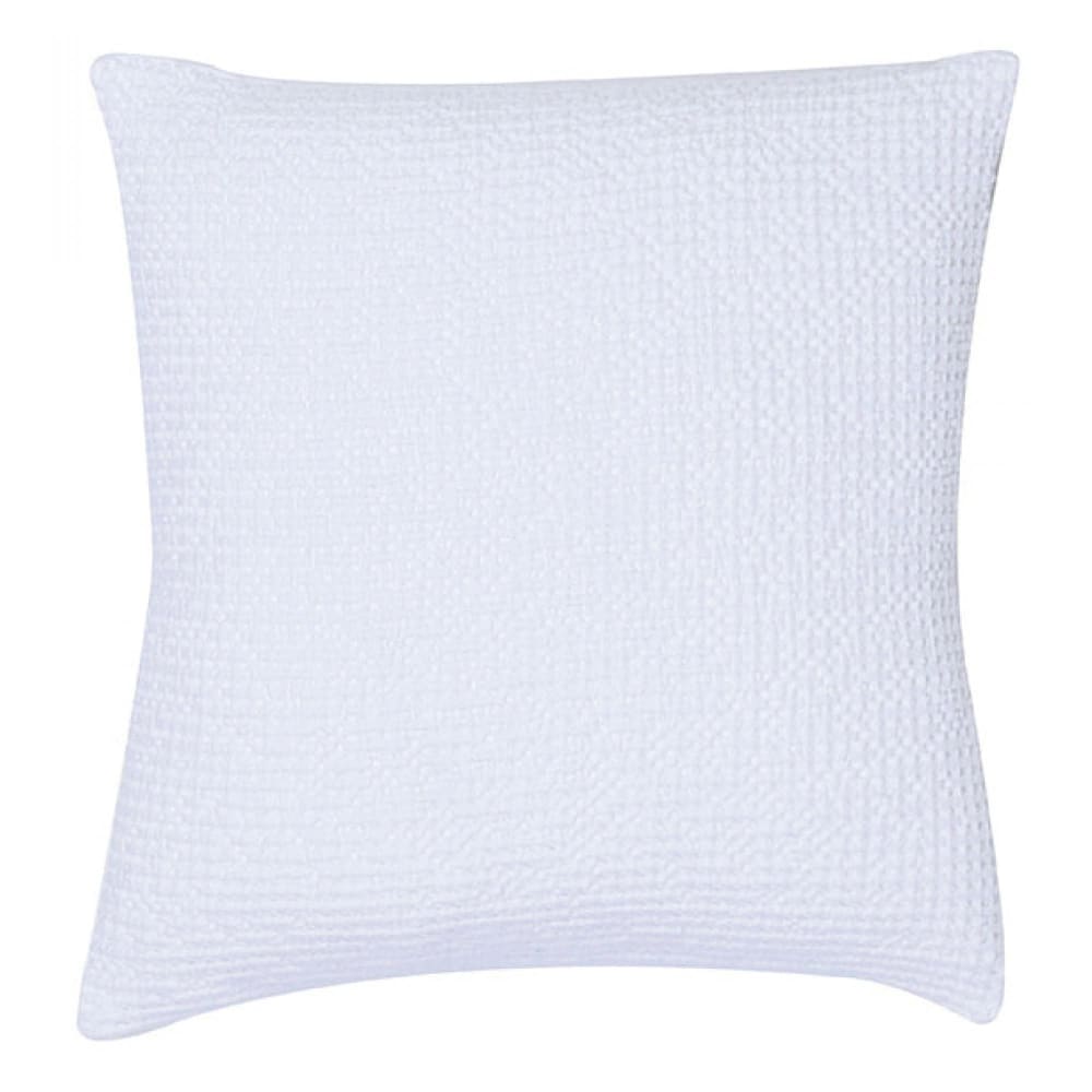 Coussin en coton blanc 45 x 45 cm