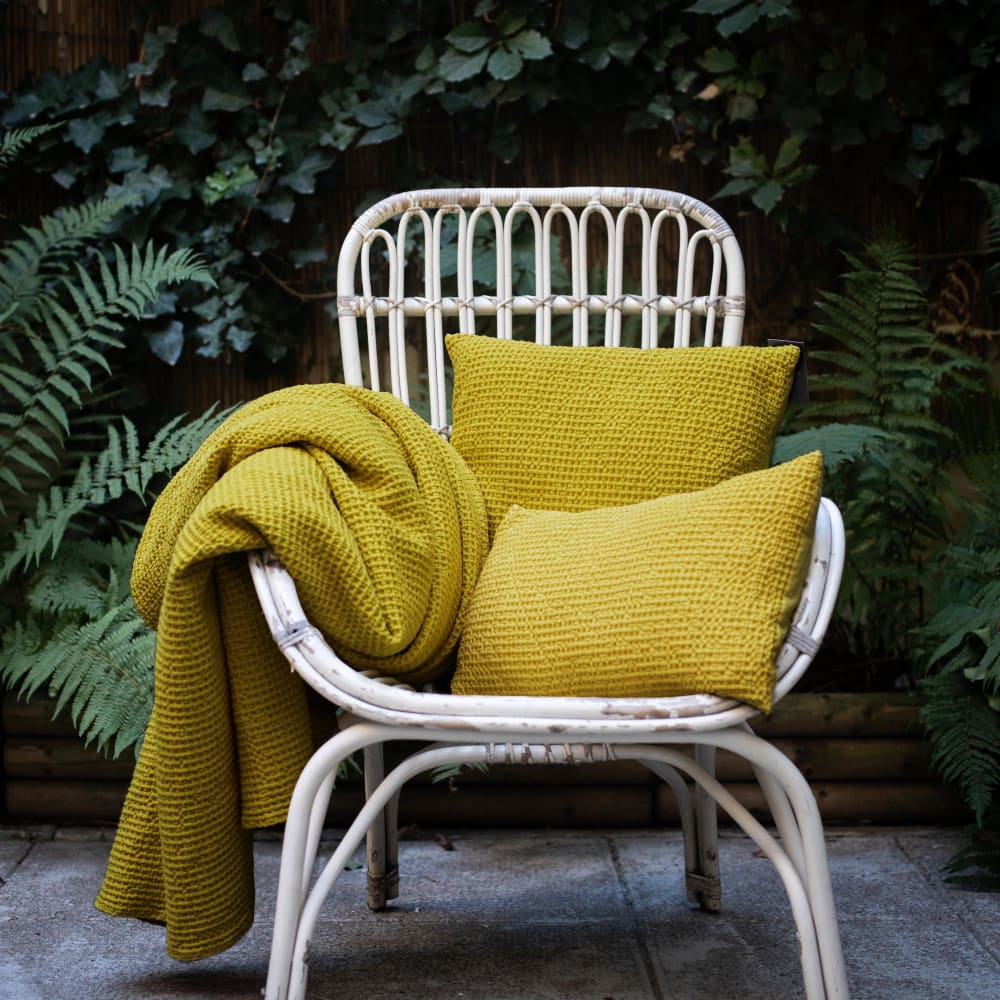 Coussin en coton badiane 45 x 45 cm - Maisons du Monde