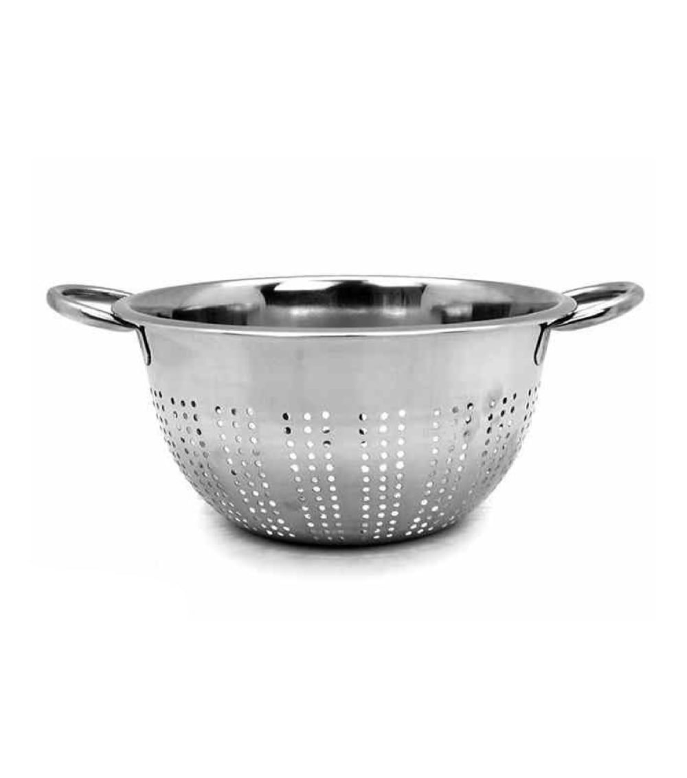 Passoire en acier avec anses D24cm