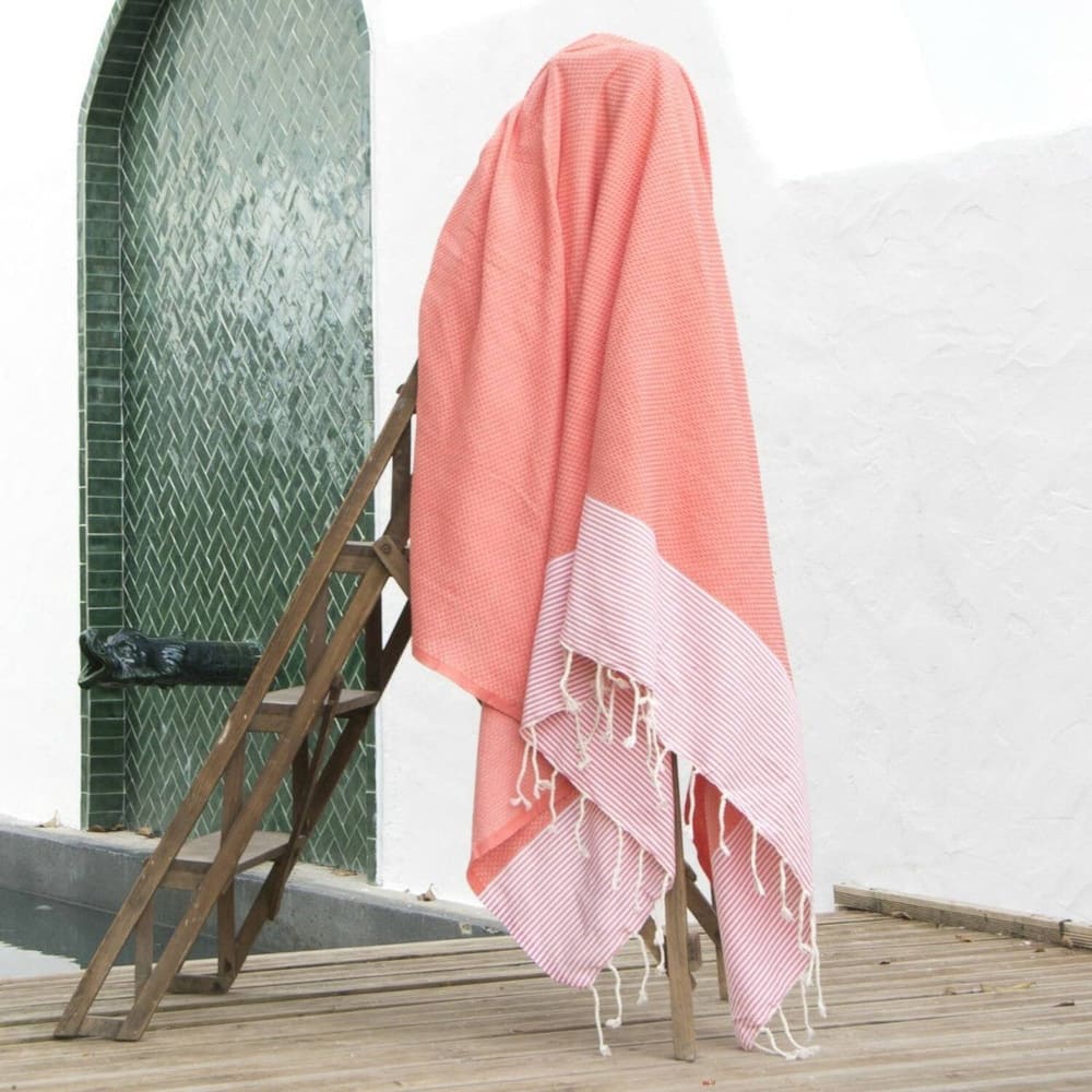 Fouta nido d'ape xxl cotone 200x200 cm - Febronie