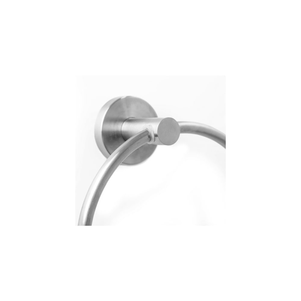 Porte-serviette mural en métal chromé D17,5cm - Maisons du Monde